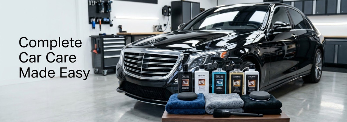 Complete Car Care Made Easy with the Nasiol Primary Car Care Kit